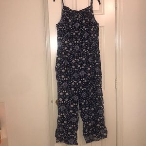 Old Navy- color: navy blue jumper with pockets.